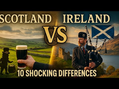 10 Mind-Blowing Differences Between Scotland and Ireland You Never Knew!