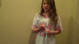 Savannah Sings Jennifer Hudson I'm His Only Woman.flv