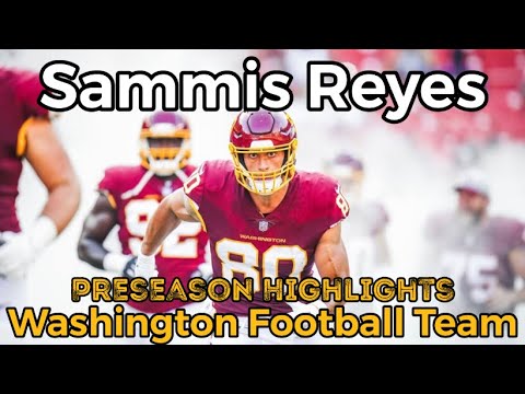 Sammis Reyes | 2021 Preseason Highlights | Washington Football Team