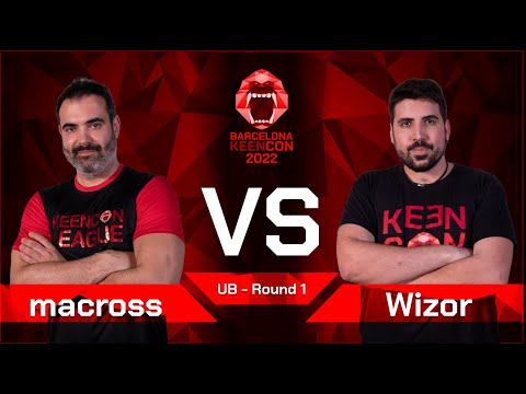macross VS wizor I UB Round 1 - Barcelona KeenCon 2022