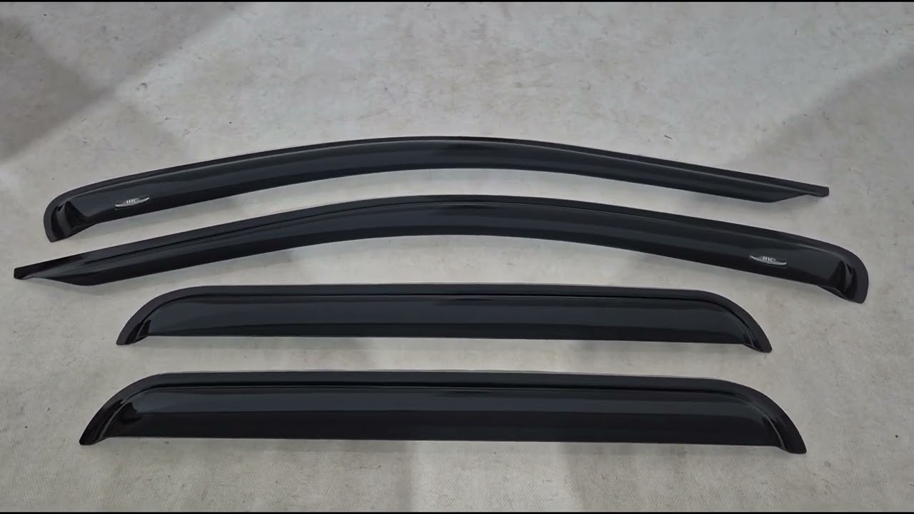 Jeep Grand Cherokee WJ 1999–2004 Deflektorji oken (4 kosi, HIC) Video 1