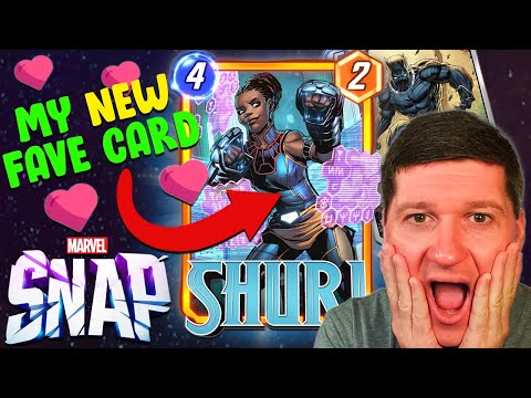 Shuri Is The BEST New Card! Deck & Gameplay | Marvel Snap
