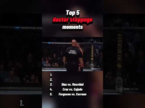 #doctor #stoppage #ufc #knockoutmoments #moments #mma #youtubeshorts