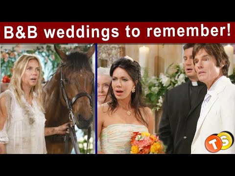 Our favorite weddings on the Bold and the Beautiful