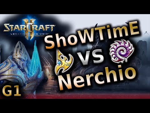 SC2 ShoWTimE vs Nerchio [PvZ] G1 - Legacy of the Void pro tournament