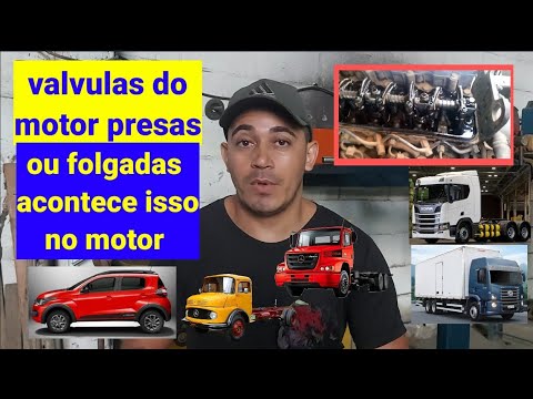 What happens if the engine valves get stuck or loose and units this happens