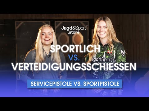 Sportliches vs. Verteidigungs Schießen Teil 2 - Amy9x19 & Samantha - Sportpistole vs Service Pistole