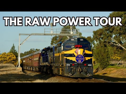 Raw Power | Aussie SD40's on the Main South: C501 and C503