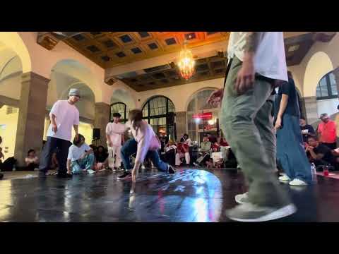 Top 8 at 808 Breakers Anniversary 2023- Rising Lotus VS Speaking of Danger #hiphop #dance #2023