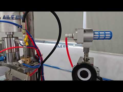 AILE Semi Automatic 3 in 1 Aerosol Spray Filling Machine Aerosol Filling Machine To Europe
