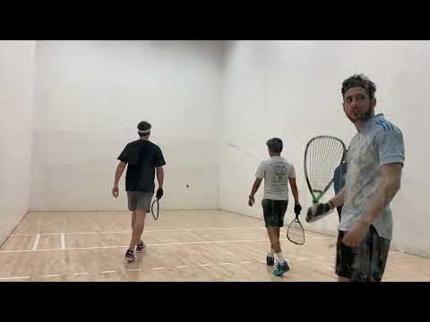 Longhorn Open 2023 Racquetball Elite Doubles Bradford/Kumar vs. Tijerina/Tijerina (Game 2)