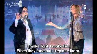 Nana Mouskouri &amp; Lara Fabian - La vie, l&#39;amour, la mort