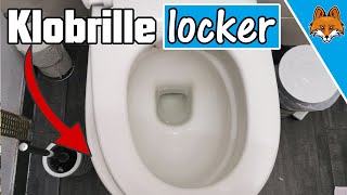 Klobrille locker - SO kannst du deinen WC Sitz befestigen 💥