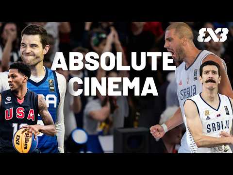 BEST FINALS EVER? 🇷🇸 Serbia 🆚 USA 🇺🇸 | 3x3 World Cup 2016 AND 2023 FINALS | 3x3 Basketball