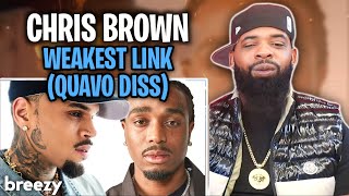 CHRIS BROWN ENDS QUAVO CAREER! Chris Brown Weakest Link (Quavo Diss)