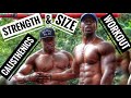 Full Body Workout for Strength and Size | Calisthenics | Workout for Size & Strength