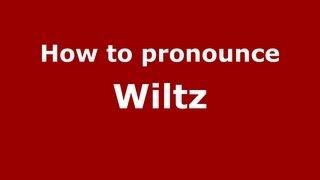 How to pronounce Wiltz