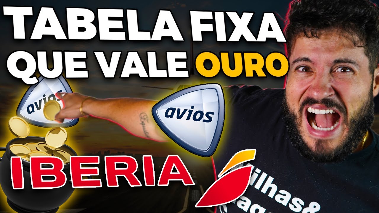 NÃO DEIXE PARA DEPOIS! IBÉRIA PLUS: Conheça o programa de fidelidade AVIOS e sua Tabela Fixa