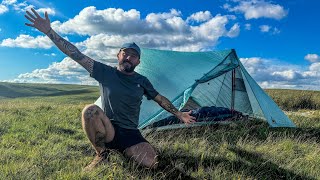 Hiking & Wild Camping on Dartmoor | Testing out my NEW Tent