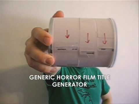 download lagu mp3 mp4 Movie Name Generator Horror, download lagu Movie Name Generator Horror gratis, unduh video klip Movie Name Generator Horror