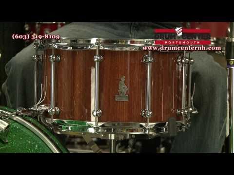 Brady Jarrah Block Snare Drum - 14x8 - Natural Gloss