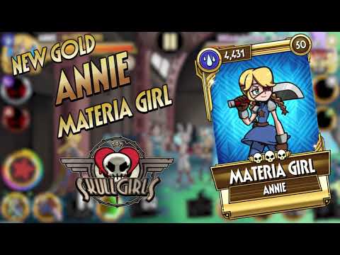 Fighter Reveal: Annie - MATERIA GIRL | Skullgirls Mobile