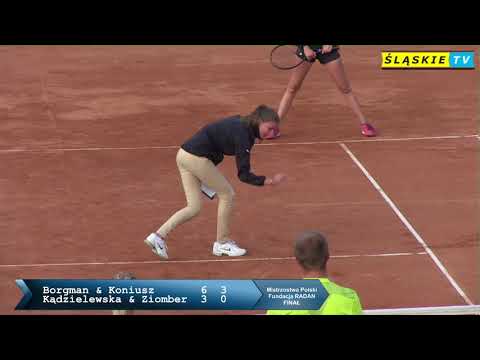 FINAŁ Borgman & Koniusz - Kądzielewska & Ziomber 6:3; 6:1