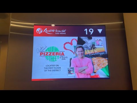 RIDICULOUSLY FAST Otis Series 4 traction low rise elevators @ Conrad Resorts World Las Vegas, NV