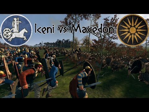 Total War: Rome II - Iceni vs Macedon - Online Battle #5