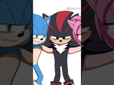 Sonic amy y shadow (Beso de tres )[animatic meme] #edit #sonic #shadow #amyrose xD