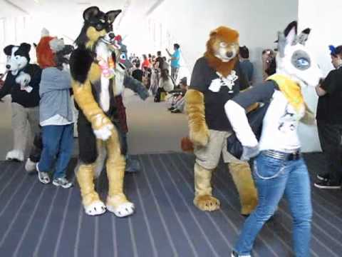 Anthrocon 2010 - Fursuit Parade Part 1!