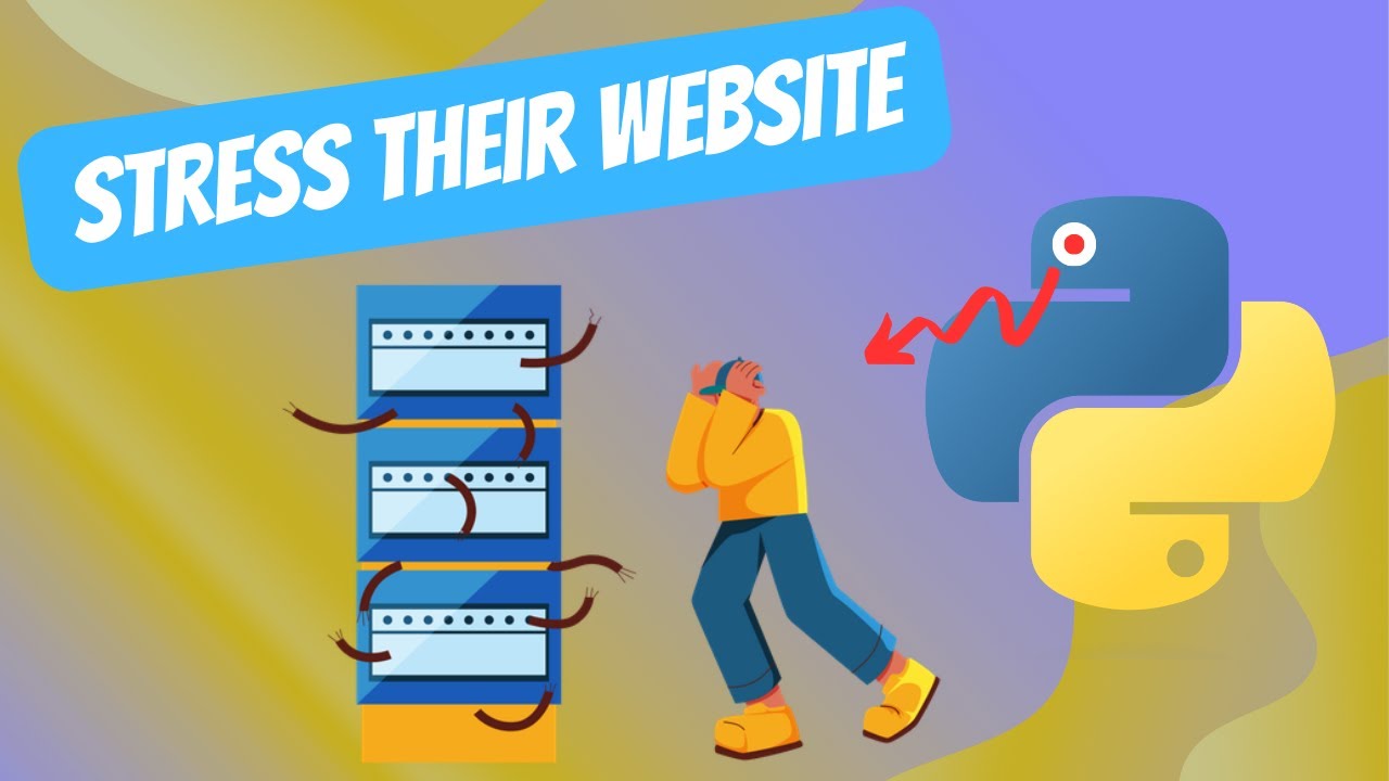How to STRES test a website or server using Python