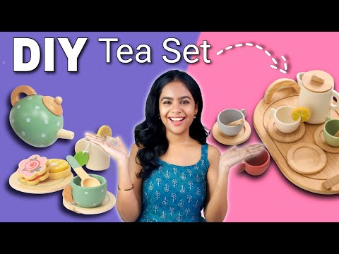 15 CUTE Cup Plate Set DIY | From Waste Plastic