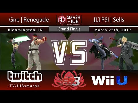 Full Bloom 3 - Grand Finals - (L) PSI | Sells (Bayo) vs Gne | Renegade (Cloud, Ryu)
