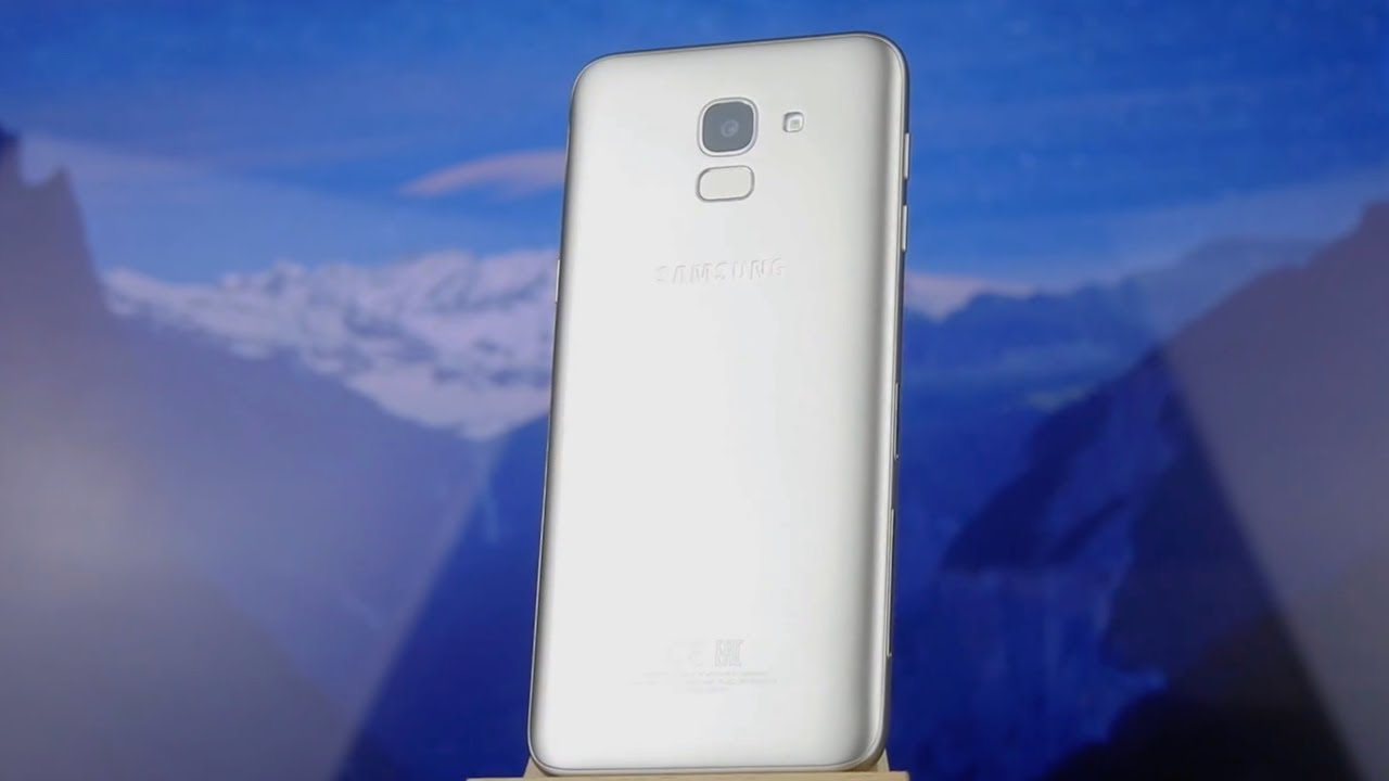 Samsung Galaxy J6 2018 Black (SM-J600FZKDSEK) video preview