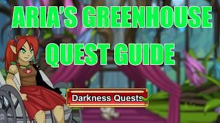 AQW Darkness Quest Guide (Aria's Greenhouse Walkthrough) | /join ariagreenhouse