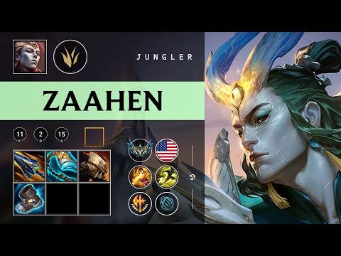 Zaahen Jungle vs Zed - NA Challenger Patch 26.02