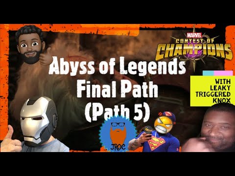 Marvel Contest of Champions - Abyss of Legends - Final Path (Path 5) + Rewards Opening