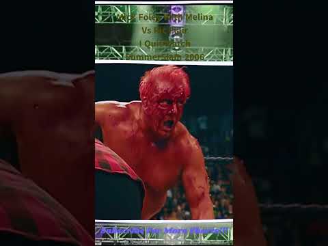 Mick Foley With Melina Vs Ric Flair I Quit Match #SummerSlam