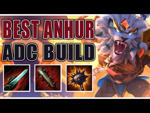 Best Anhur Hybrid Build | SMITE ANHUR ADC GAMEPLAY