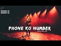 Phone Ko Number? - Sushant KC X FOESEAL ( Vertical Lyric Video)