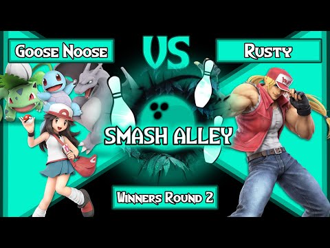 Smash Alley 19 Winners Round 2 - GooseNoose (Pokémon Trainer) vs. Rusty (Terry)