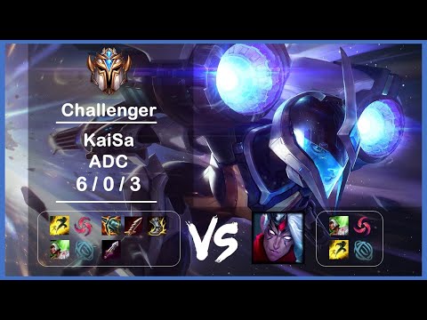 KR Challenger Replays ADC KaiSa vs Varus Ep.3207