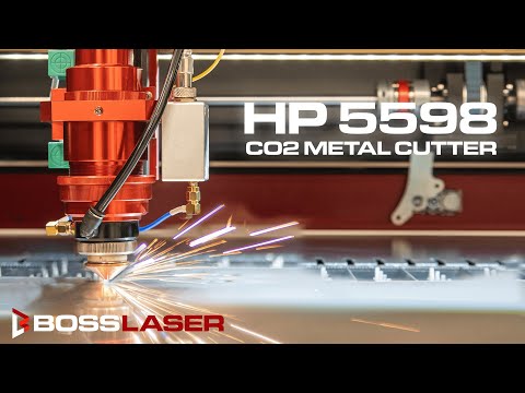 CO2 Metal Laser Cutter | Boss HP 5598