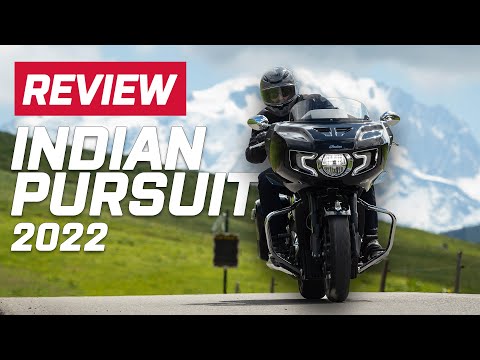 2022 Indian Pursuit Review | Big Tech Tourer Launch In the Alps
