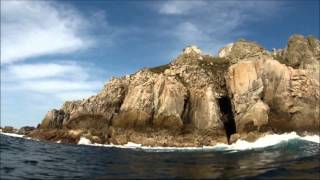 Sea kayaking from Lee Bay to Lundy Island