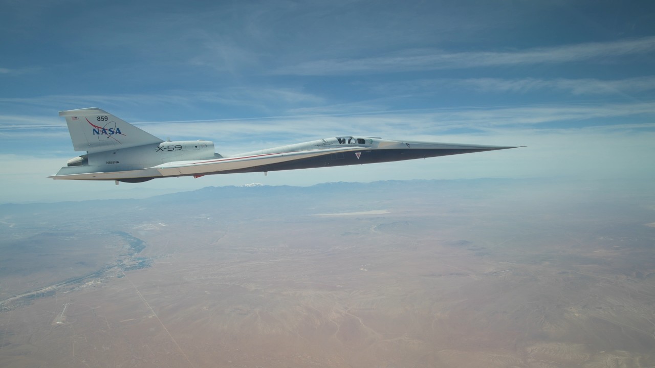 NASA’s X-59’s Soft Thump Opens the Door to Quiet Supersonic Flights Over Asia