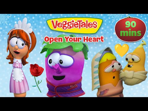 Open Your Heart 💛 VeggieTales | God's Love Is Overflowing!