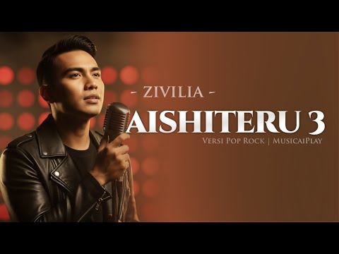 Aishiteru 3 - Zivilia | Pop Slow Rock Cover AI (Lirik Video)