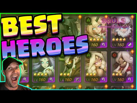 The BEST Heroes in Souls (Human, Elf, Horde, Undead)